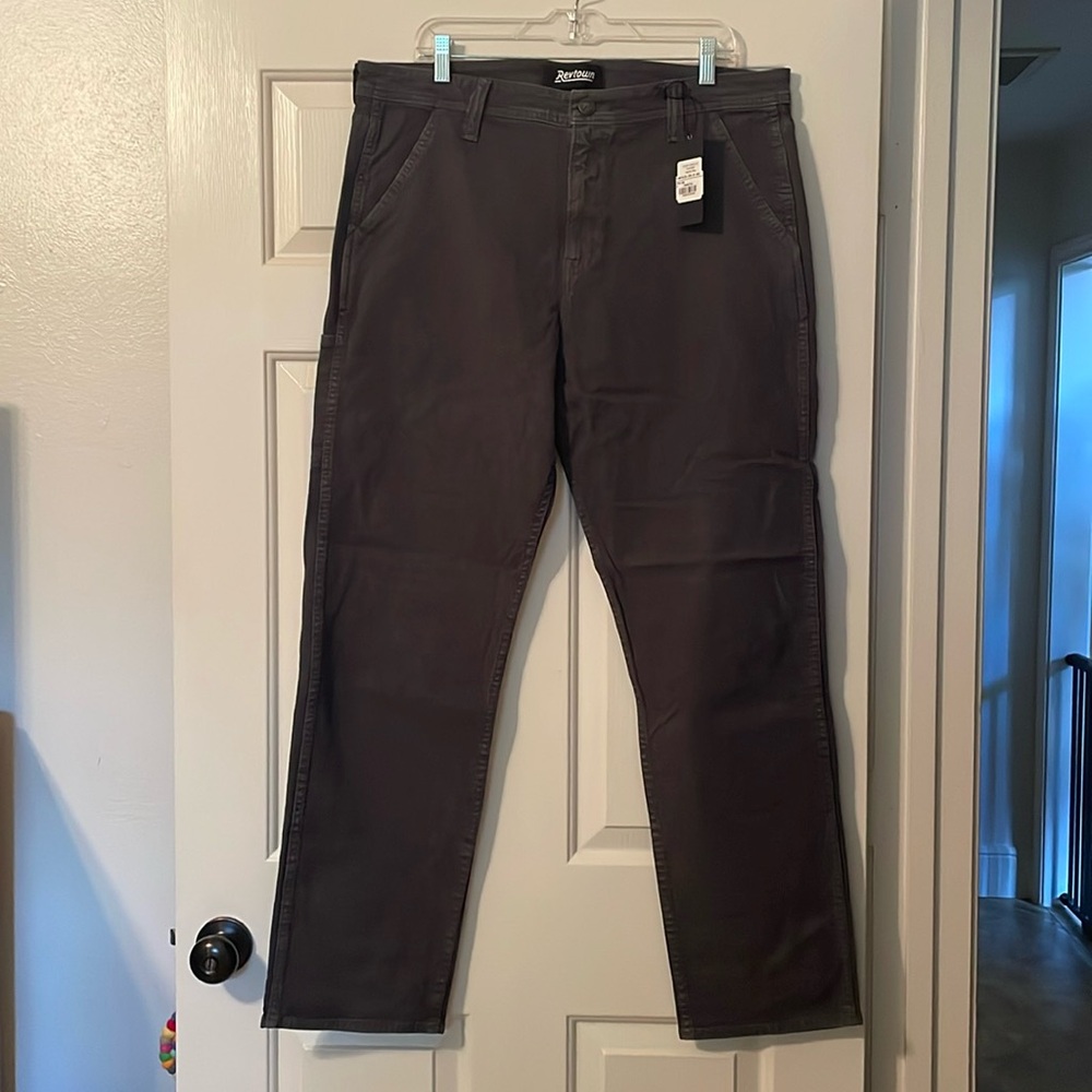 Men’s Asphalt Gray Work Jeans